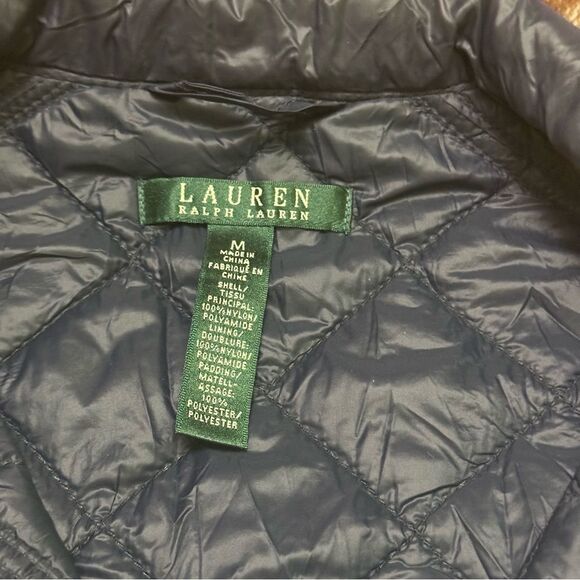 Lauren Ralph Lauren Quilted Puffer Vest M - Picture 3 of 11